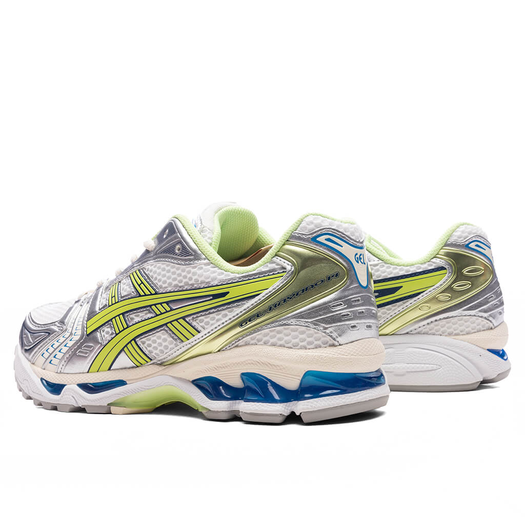 Gel Kayano 14 White Lime Green