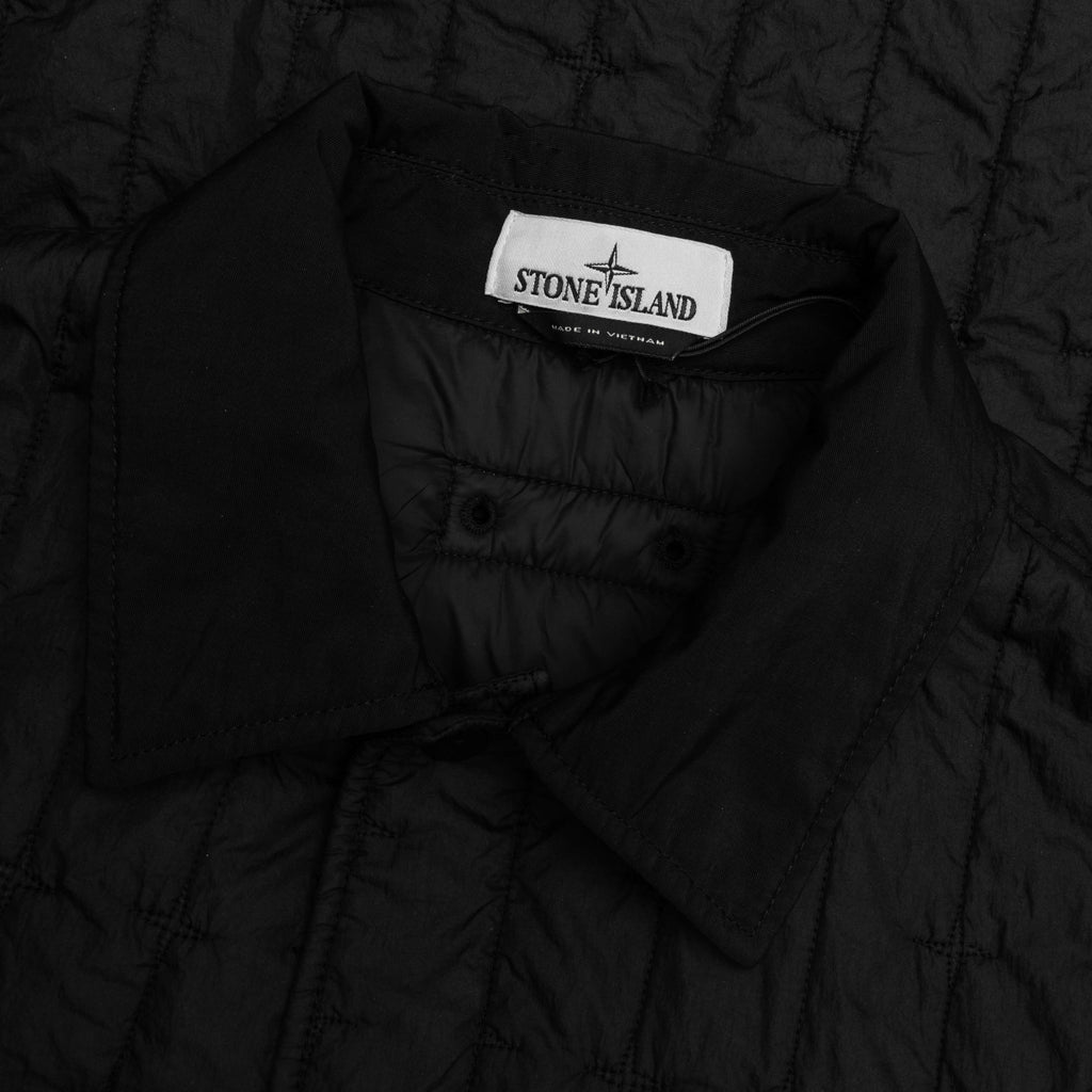 Quilted Nylon Stella Jacket Black