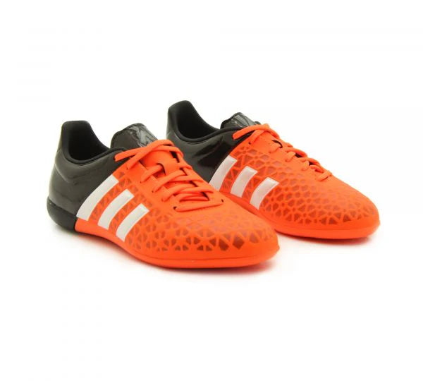 adidas Youth Ace 153 Indoor Soccer Shoes Orange White