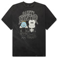 Saint M6 x Bounty Hunter Skull KBaby M S S Tee Black