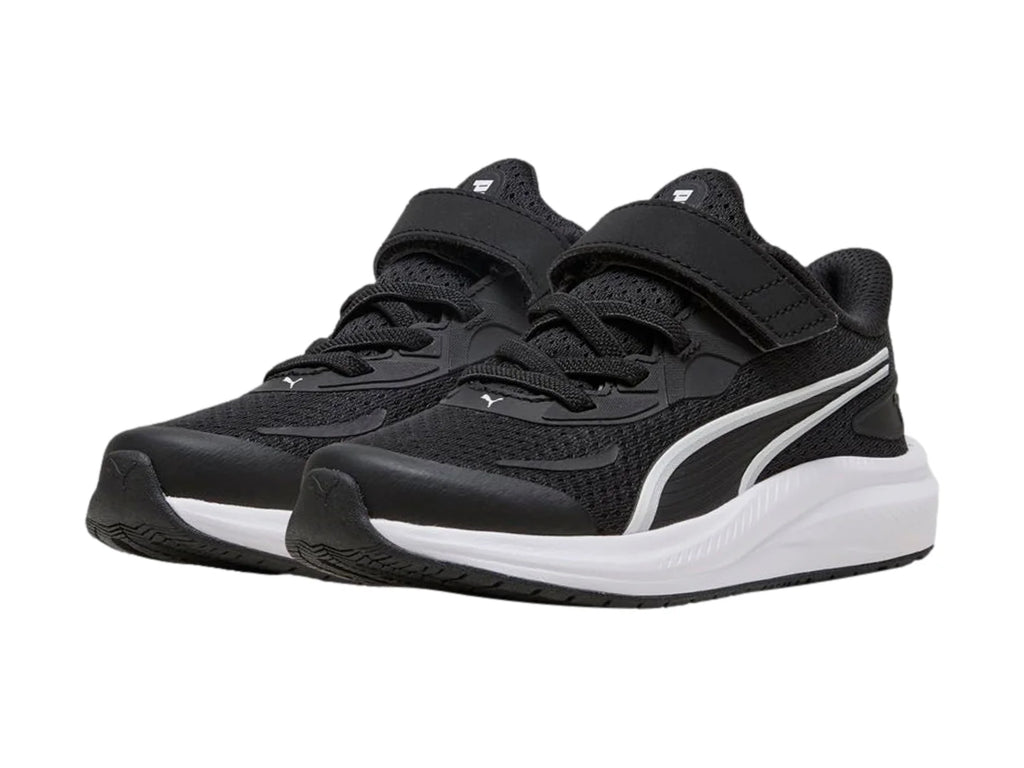 Tenis PUMA Skyrocket 2 Negro y Blanco para Niño