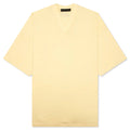 V Neck T Shirt Garden Yellow