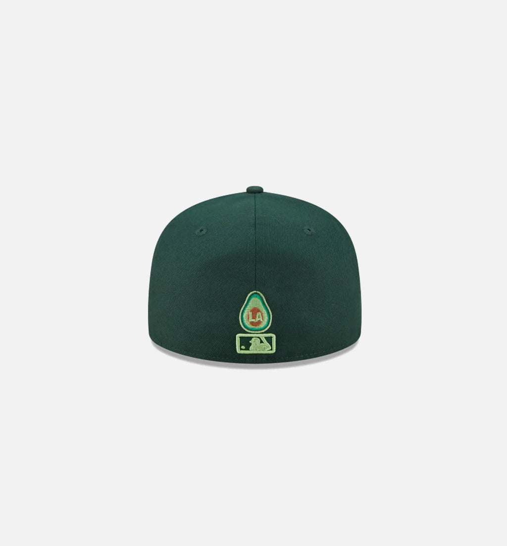 Los Angeles Dodgers State Fruit 59FIFTY Fitted Cap Mens Hat Green