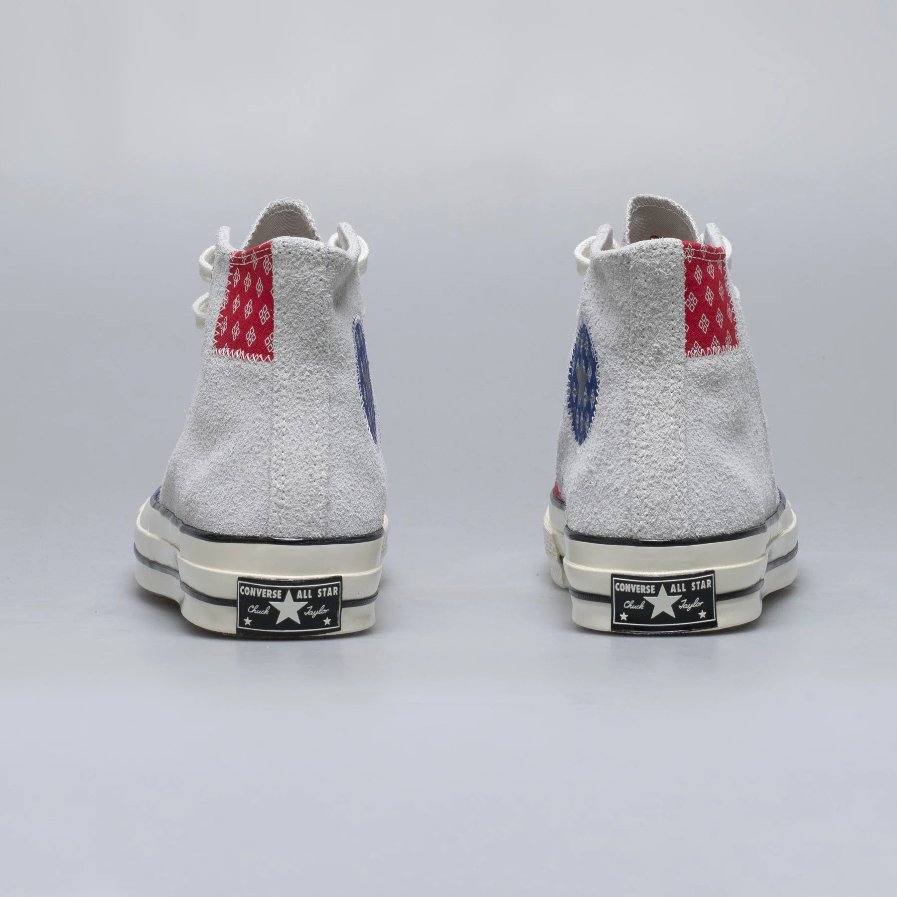 Twisted Prep Chuck Taylor 70 High Top Mens Lifestyle Shoe Grey Bone Blue Red Black