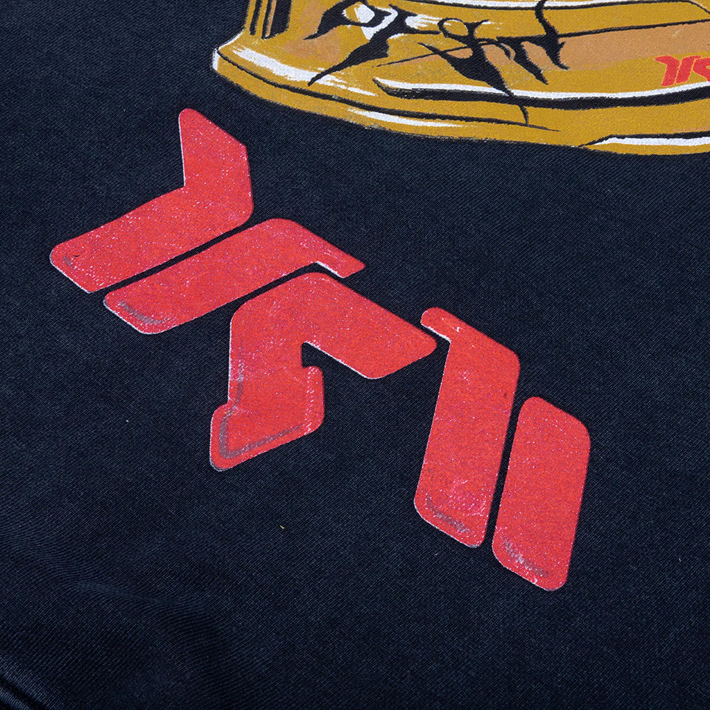 Feature x D R G N Helmet Hoodie Vintage Black
