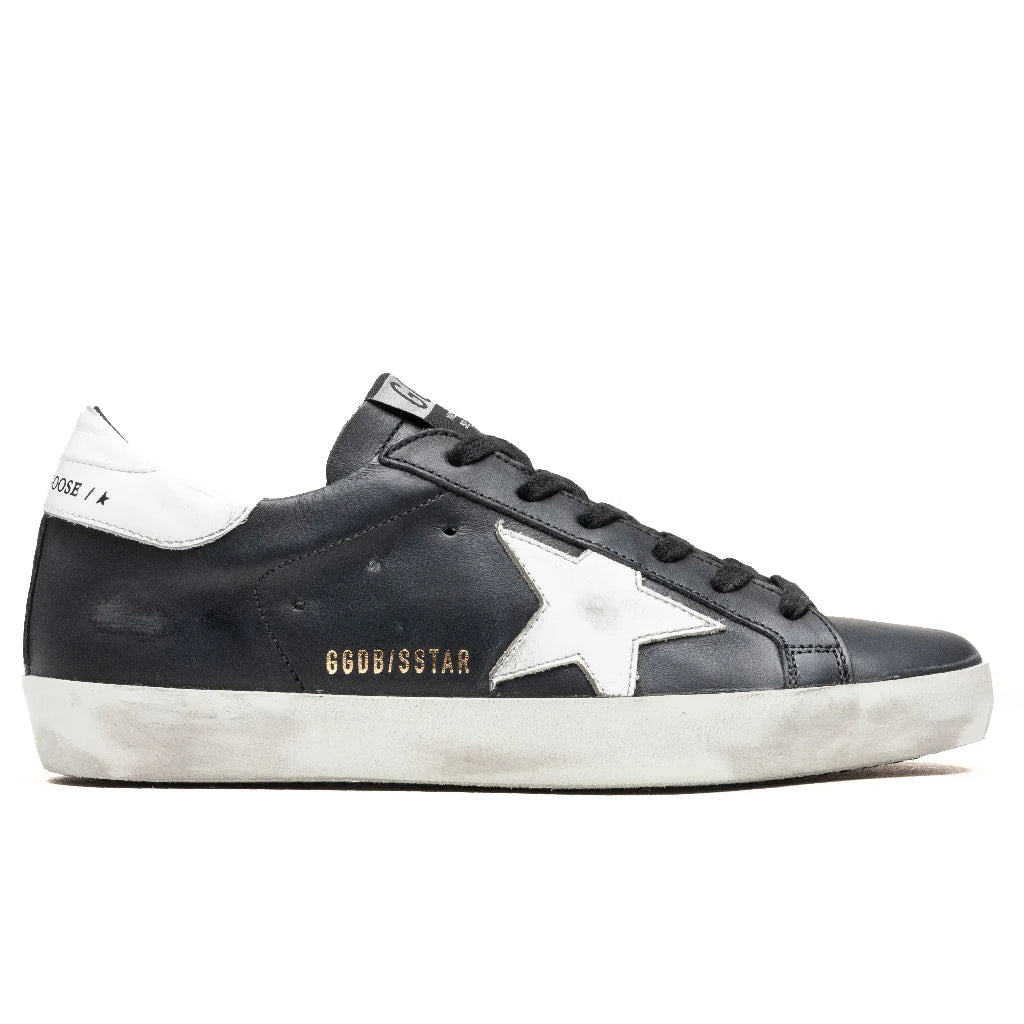 Womens Super Star Sneakers Black White