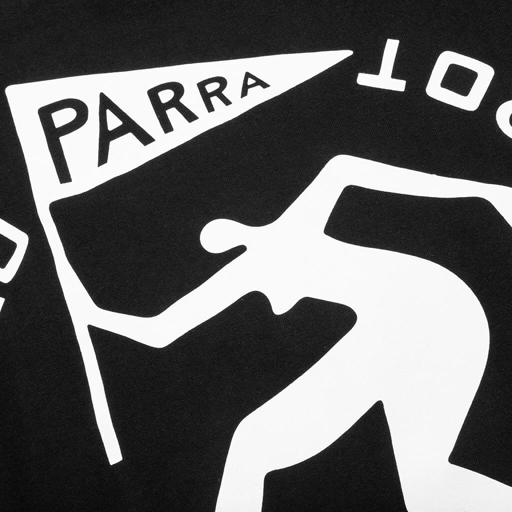 Neurotic Flag Long Sleeve T Shirt Black