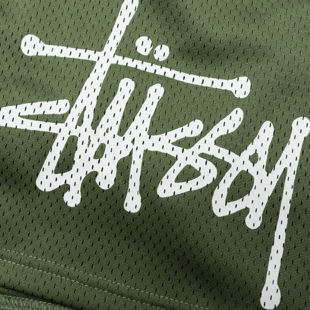 Big Basic Mesh Short Olive