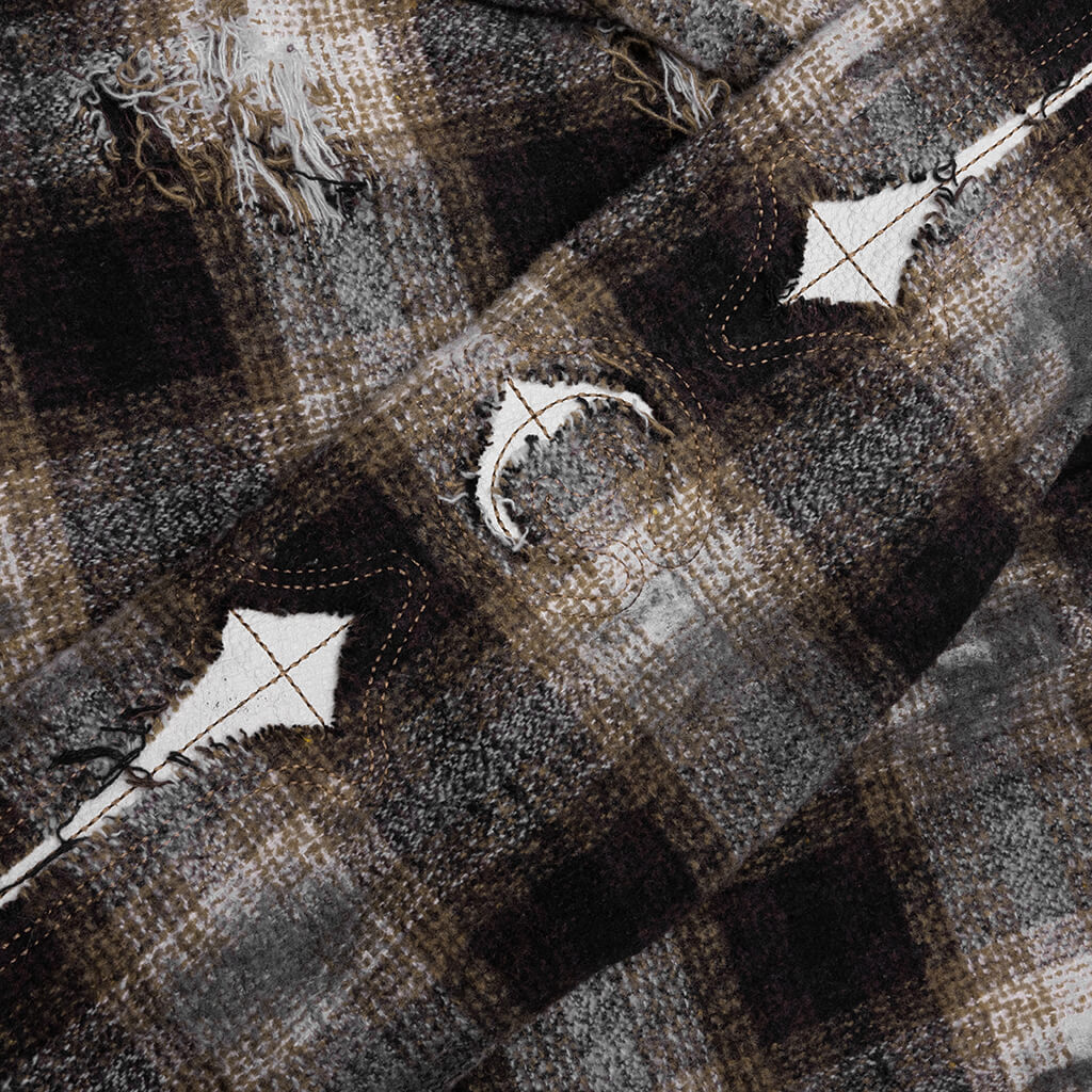 Angels Damaged Shirt Brown