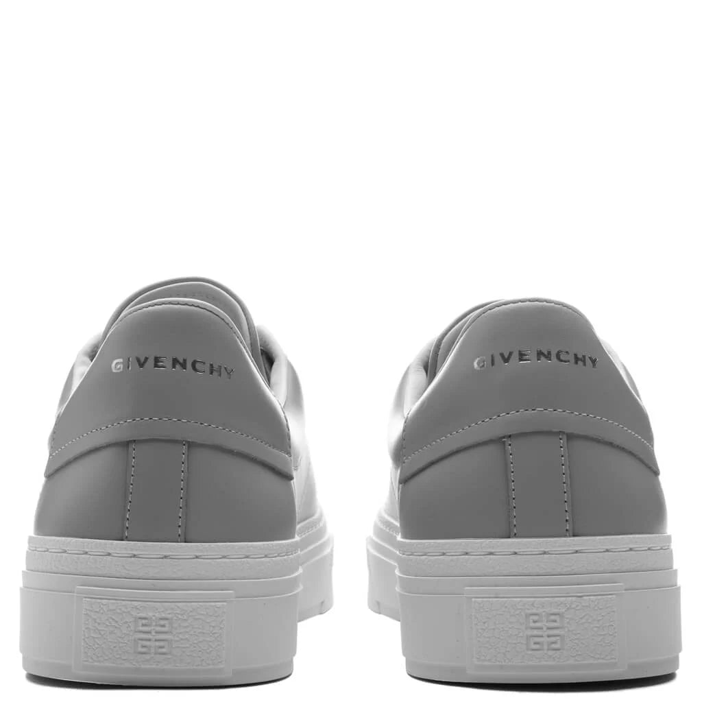 City Sport Sneakers in Leather Light Grey