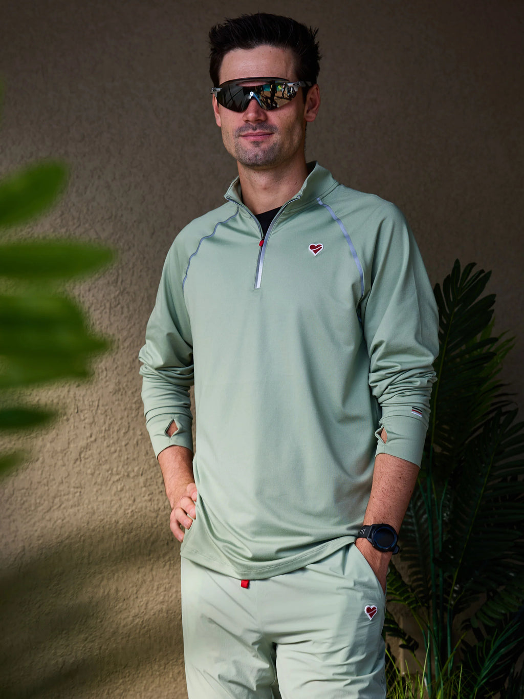 Heartbreak Mens Hampton Quarter Zip