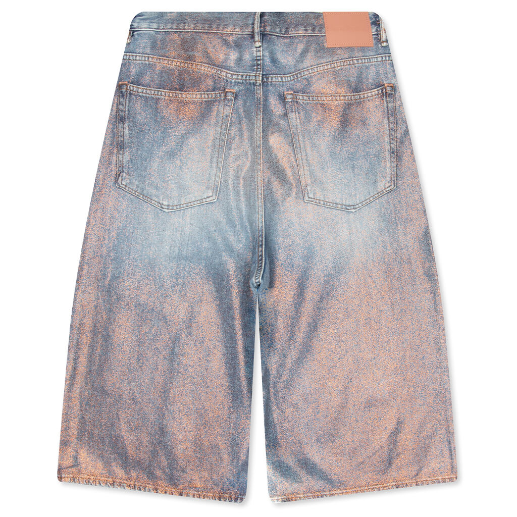 Denim Shorts Rose Copper Light Blue