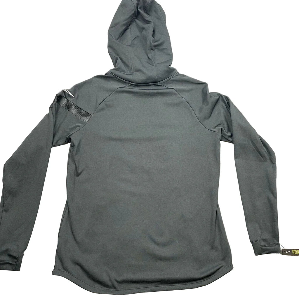 Nike Dri FIT Academy Pro Womens Pullover Hoodie Anthracite Black Black White