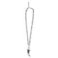 Horn Silvery Necklace Silvery