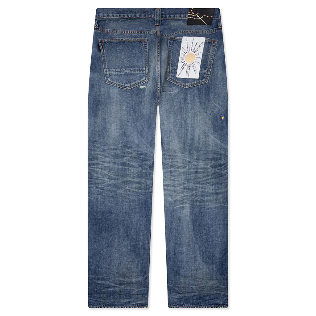 Showa Relaxed Jean Taku Gold Repair