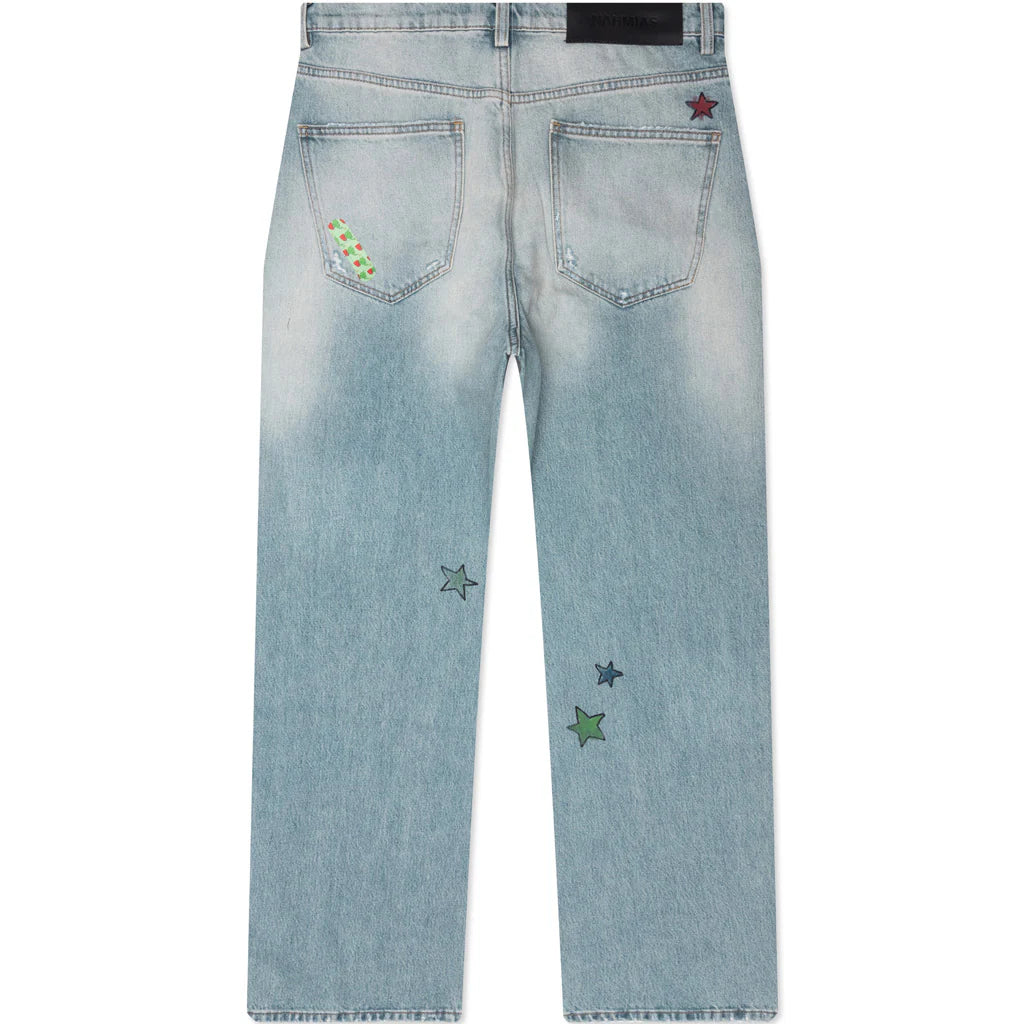 Bandaid Baggy Jeans Light Washed