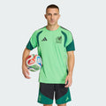 adidas Mexico 26 Tiro Training Mens Soccer Jersey Green