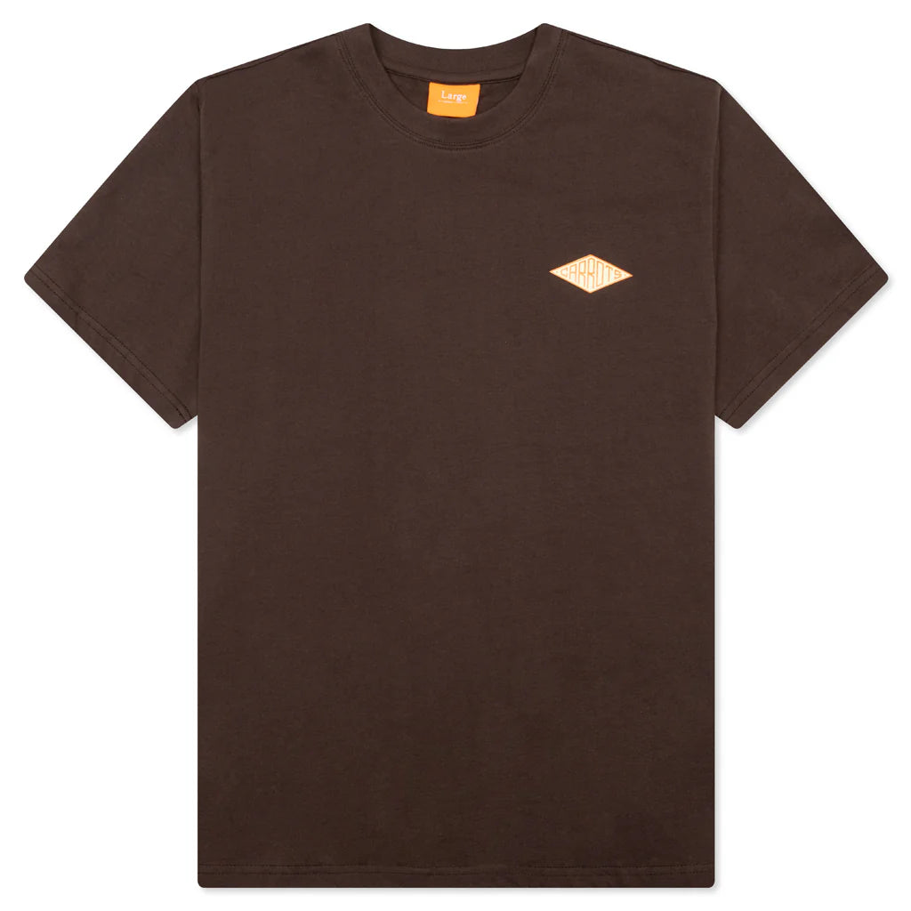 Emblem Tee Brown