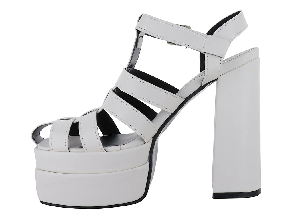 Sandalias de Plataforma Perugia Latte para Mujer