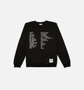 Nice Kicks 2018 Spring Map Collection Mens Crew Black Black