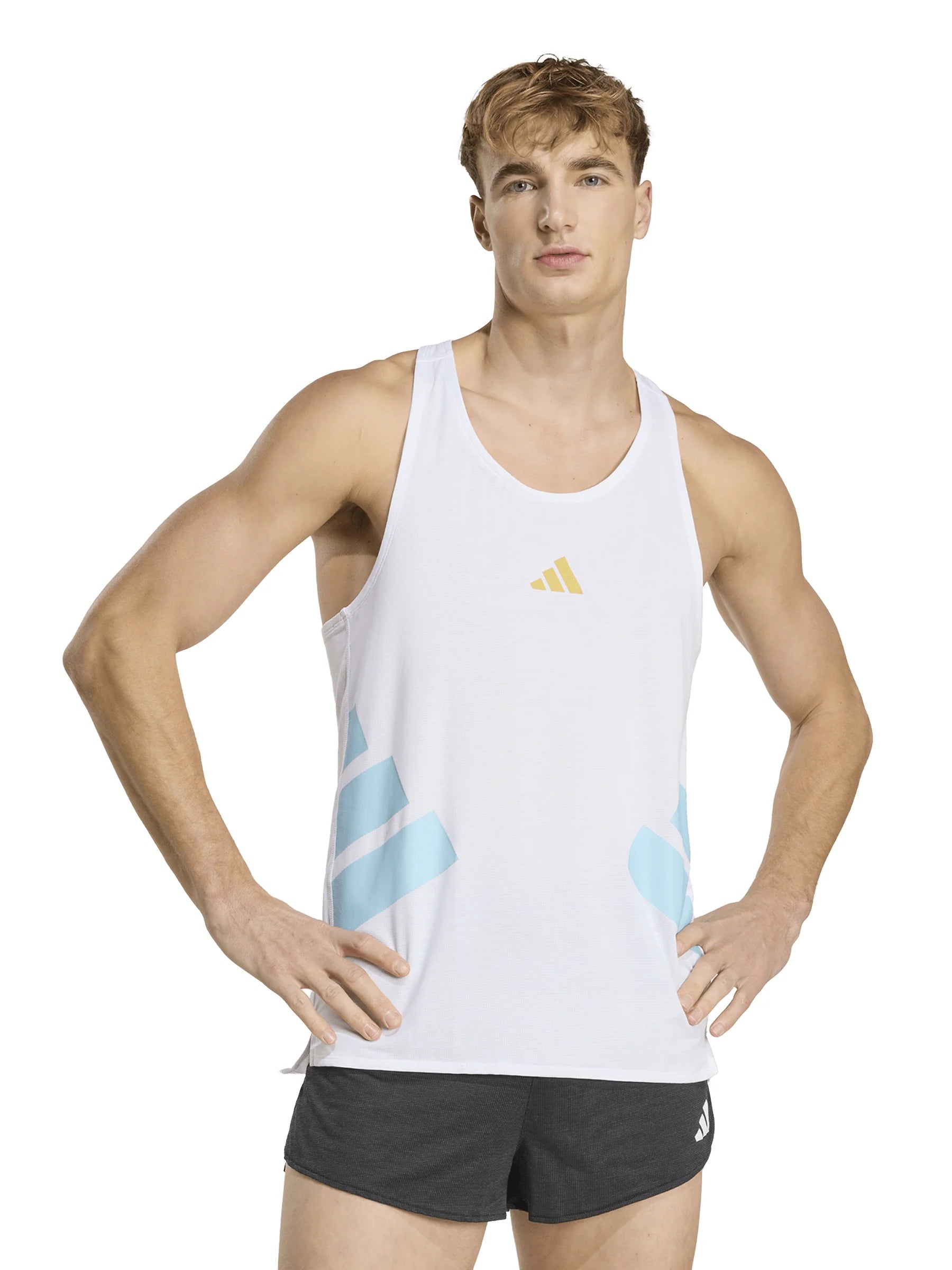 Adidas Mens Adizero All Time Classics Tank Top