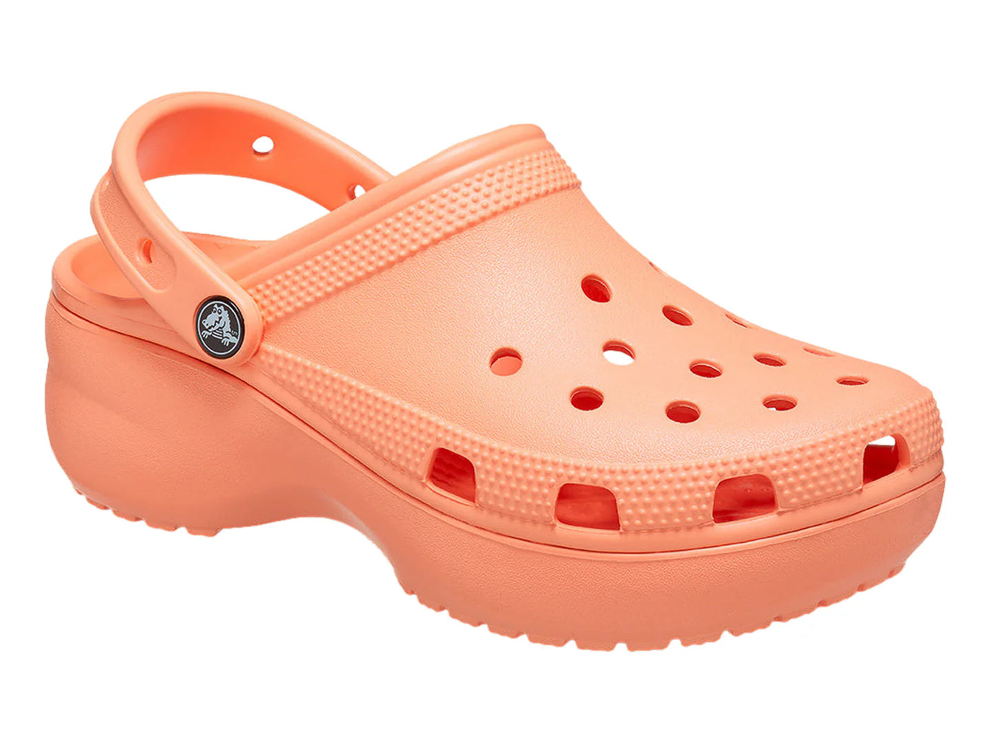 Sandalias Crocs Classic Platform Color Papaya para Mujer