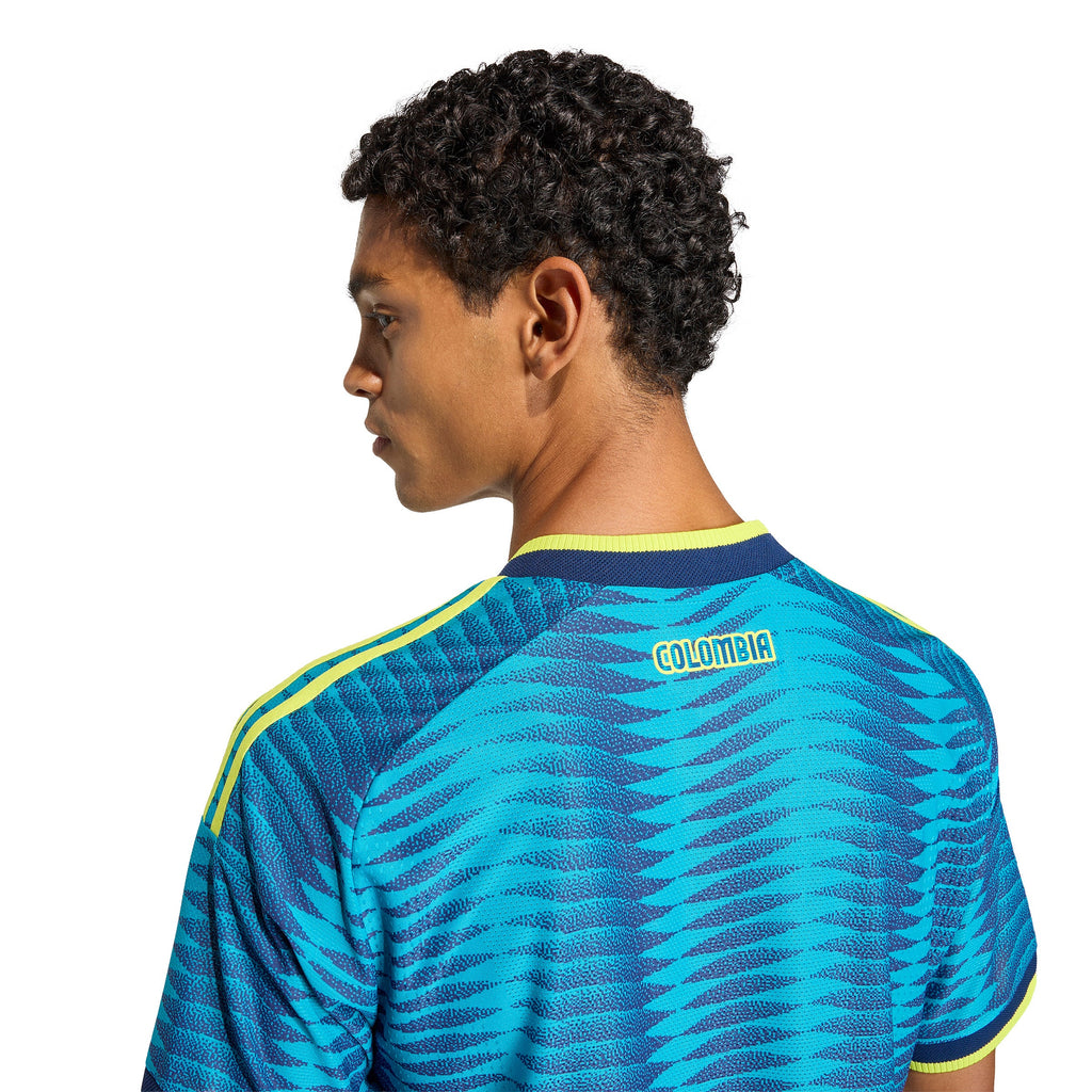 adidas Colombia Away Authentic Mens Soccer Jersey 2026 Mistery Petrol Navy