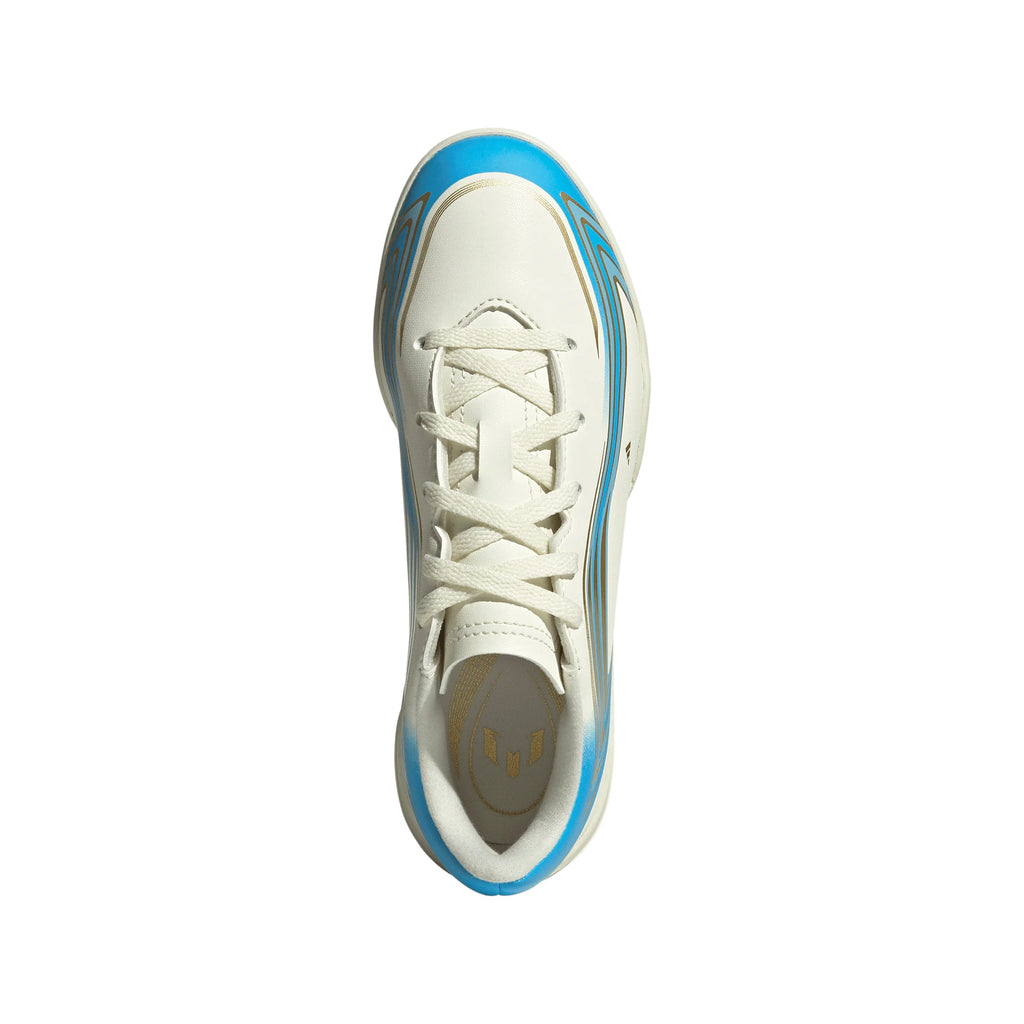 adidas F50 Messi Club Turf Youth Soccer Cleats Ivory
