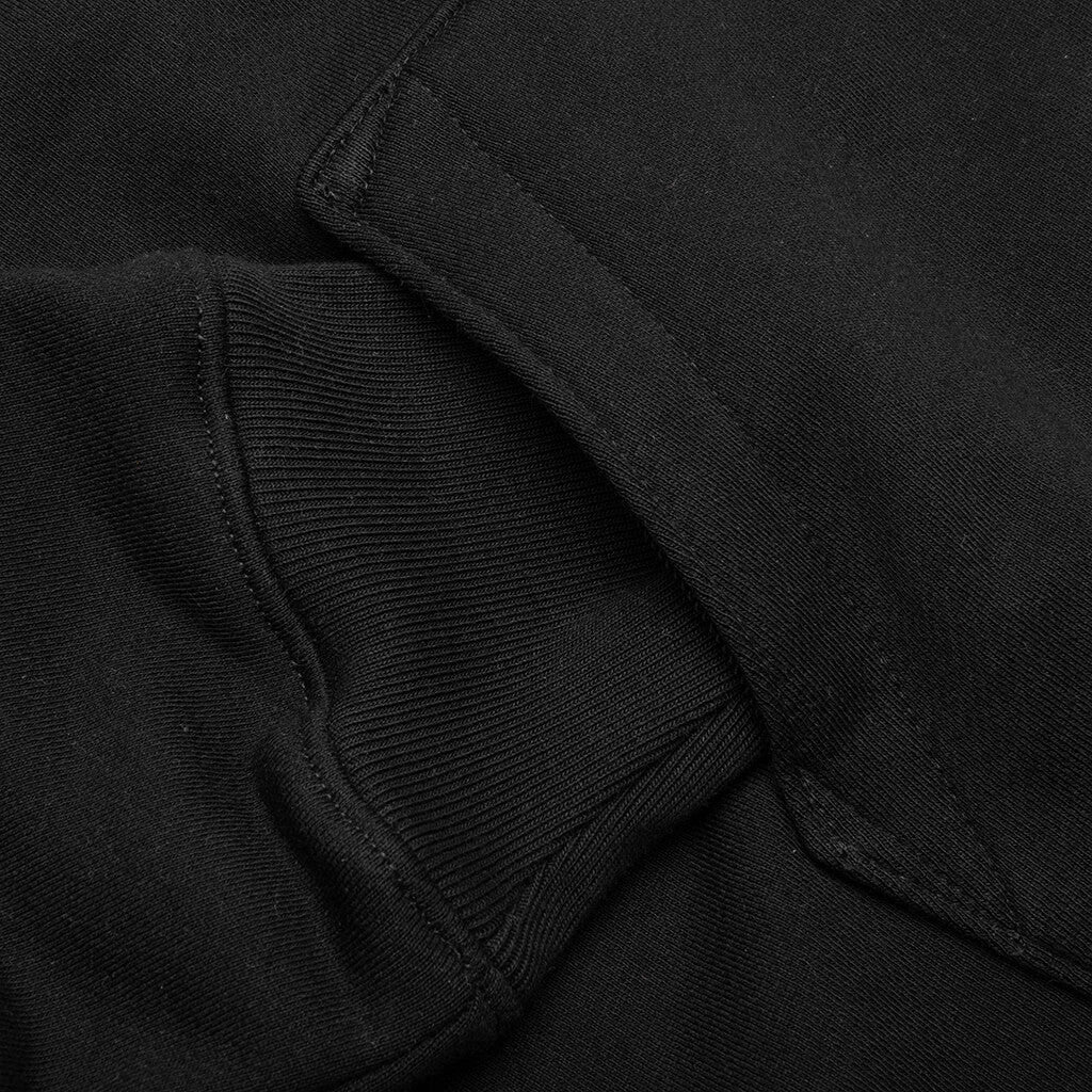 Distressed Arts District Hoodie Black