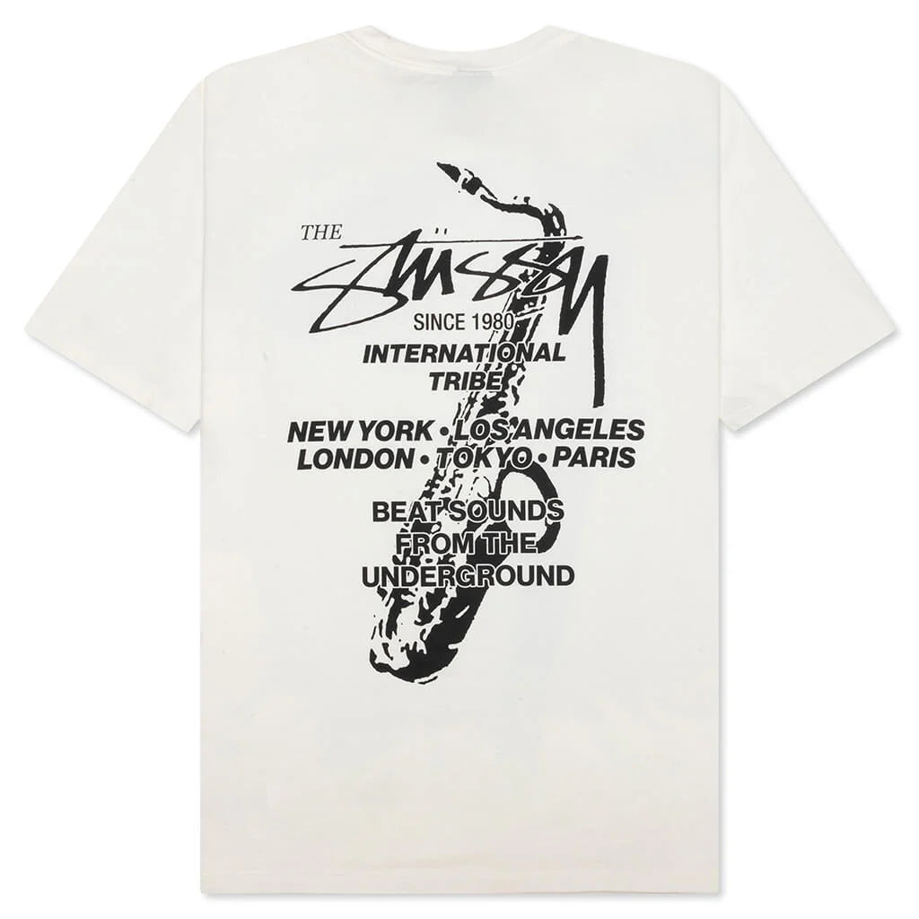 Beat Sounds Pigment Dyed Tee Natural