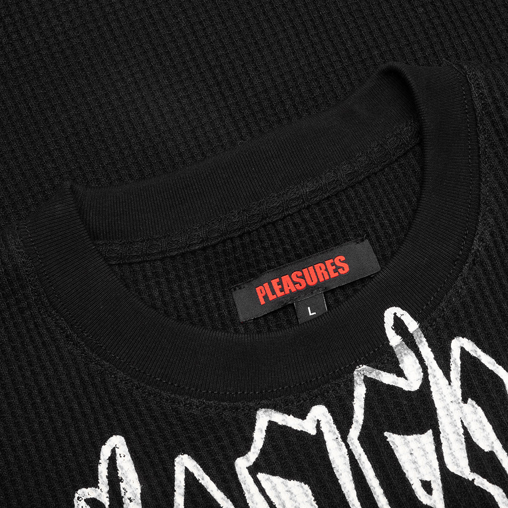 Twitch Waffle Shirt Black
