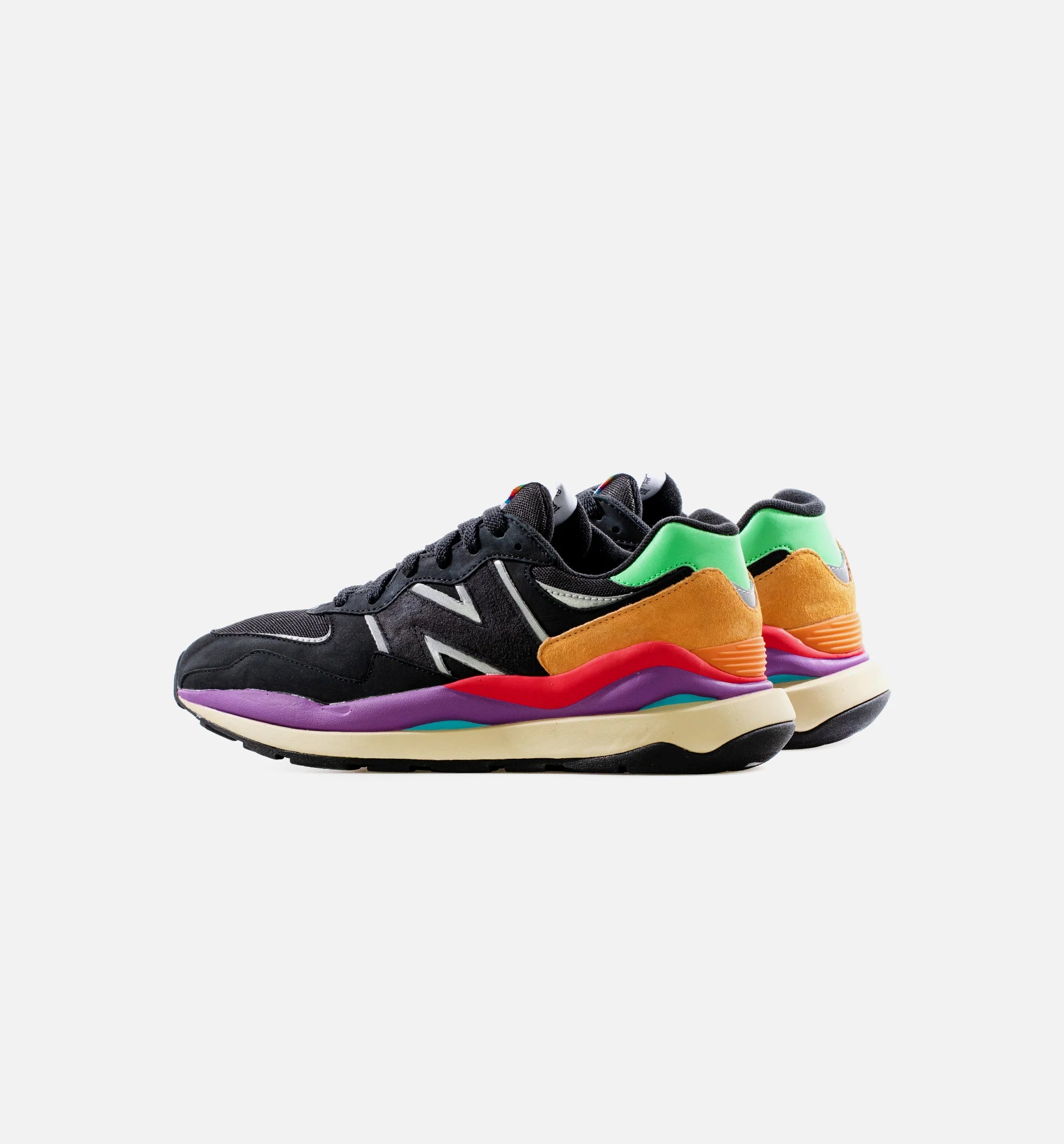 5740 Mens Lifestyle Shoe Black Tan Multi
