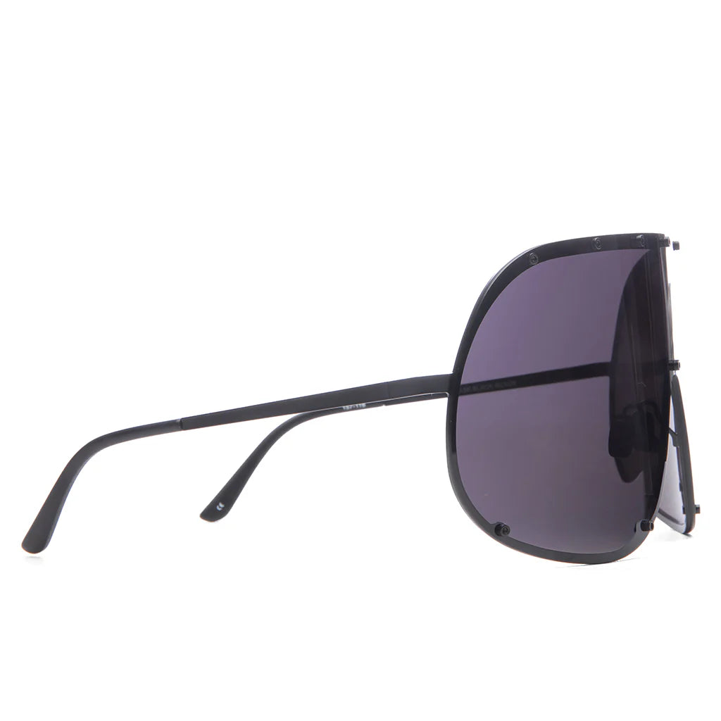 Sunglasses Shield Black Temple Black Lens