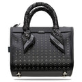 Micro Triangle Stud Bag Black