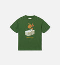 Inner City Love Short Sleeve Tee Mens T Shirt Green