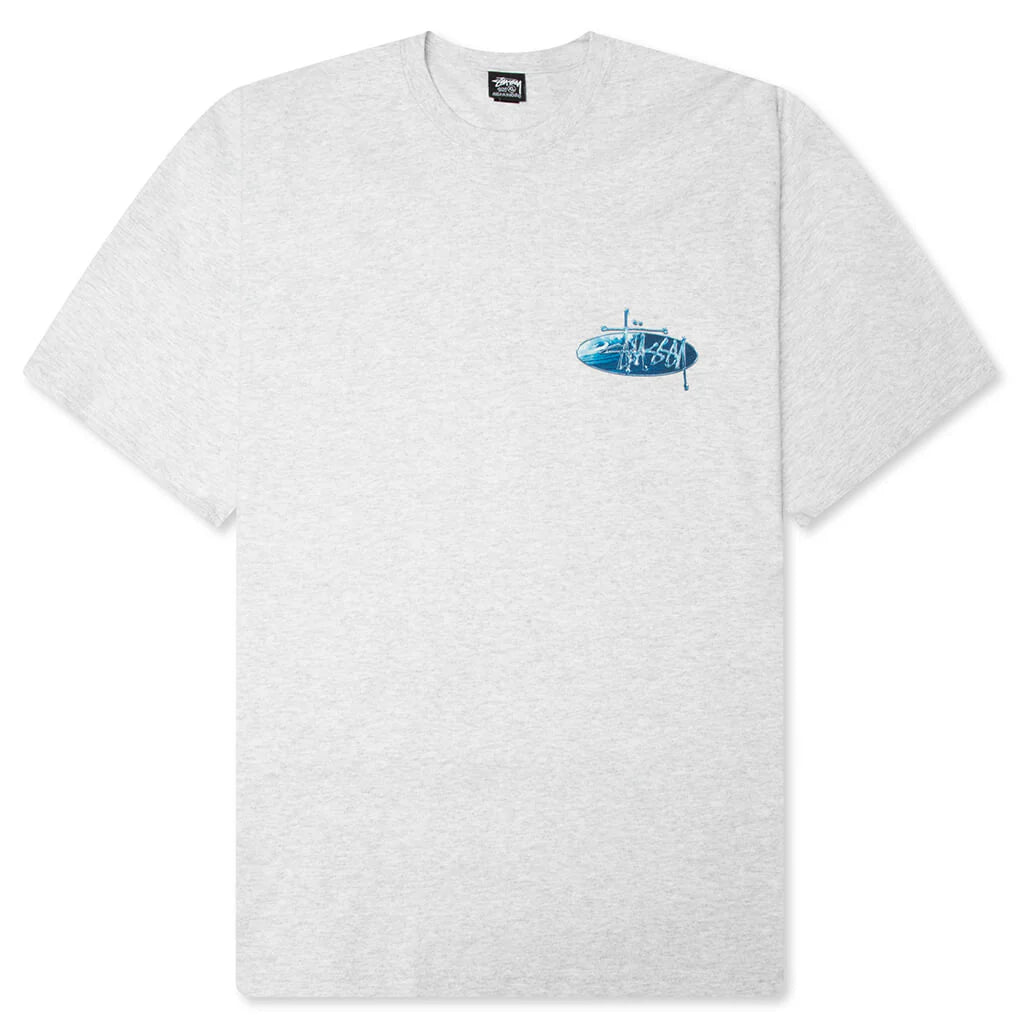Wave Oval Tee Ash Heather