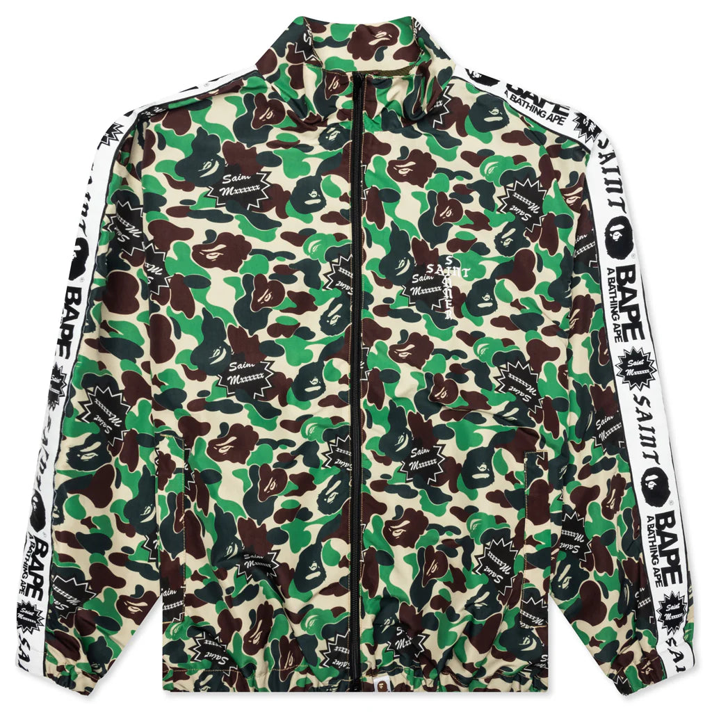 Saint Michael x A Bathing Ape St Ape Track Jacket Camo
