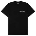 S S Cloud Heart T Shirt Black