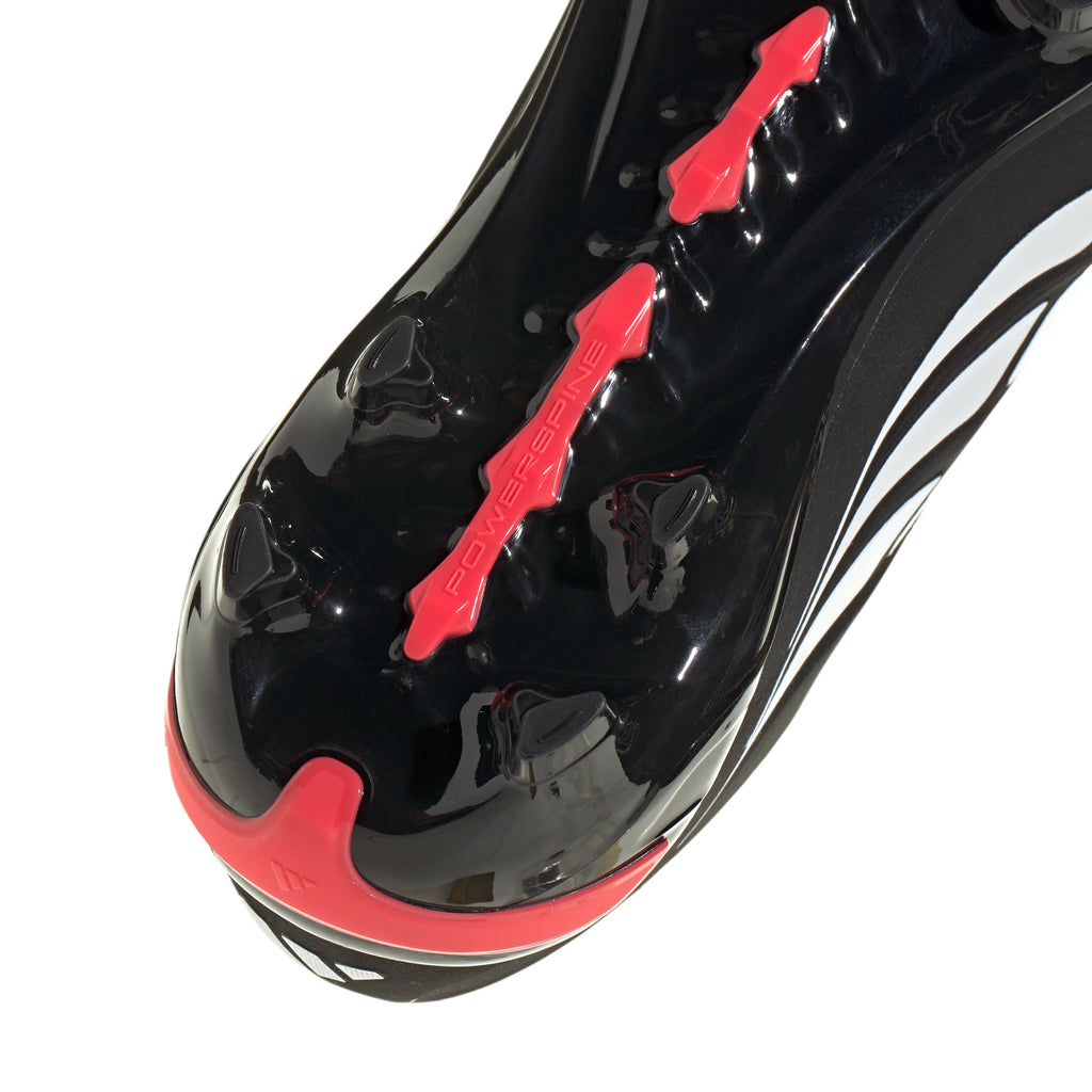 adidas Predator Elite Fold Over Tongue FG Firm Ground Youth Soccer Cleats Black