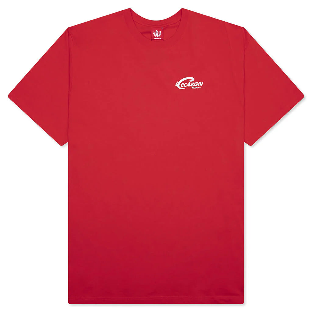 Classic S S Tee Fiery Red