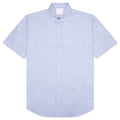 Monogram 72 Jacquard Shirt Baby Blue