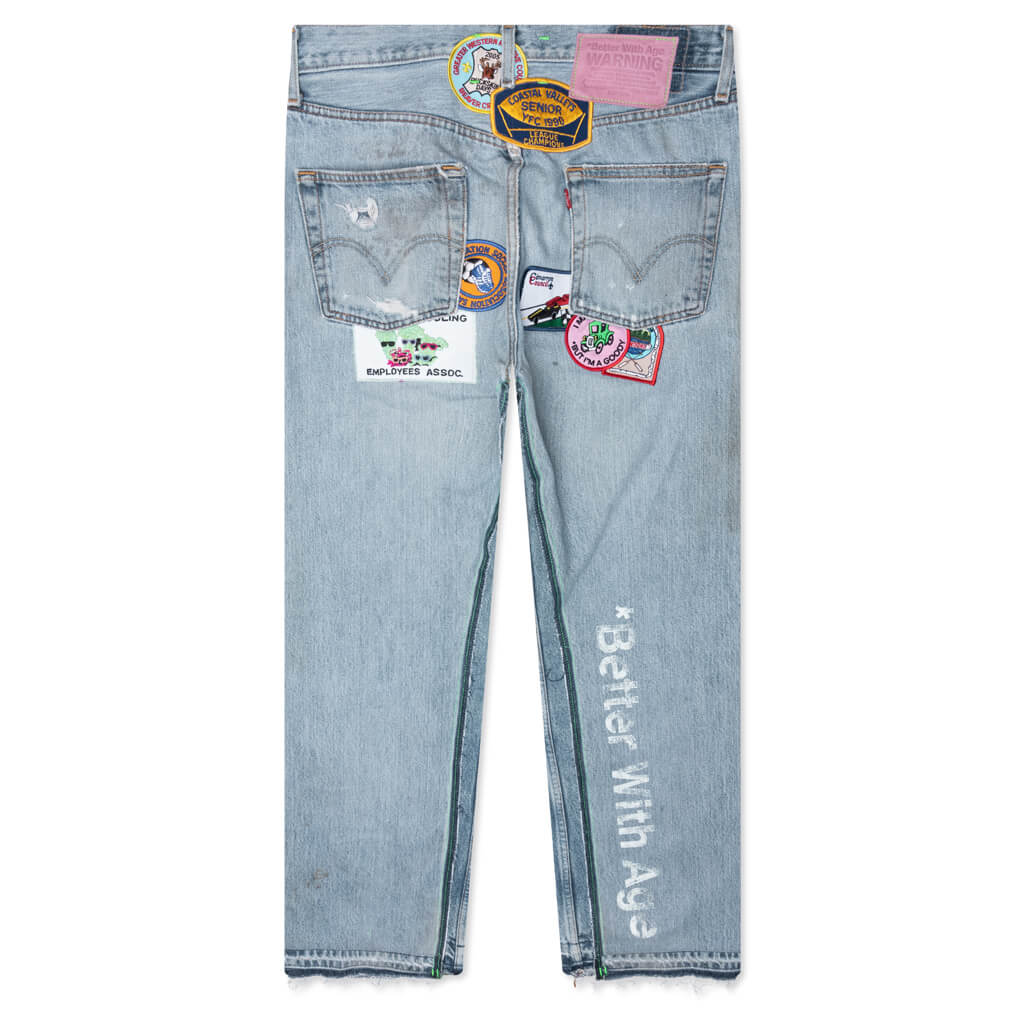 Gentlemens Denim Pants Indigo