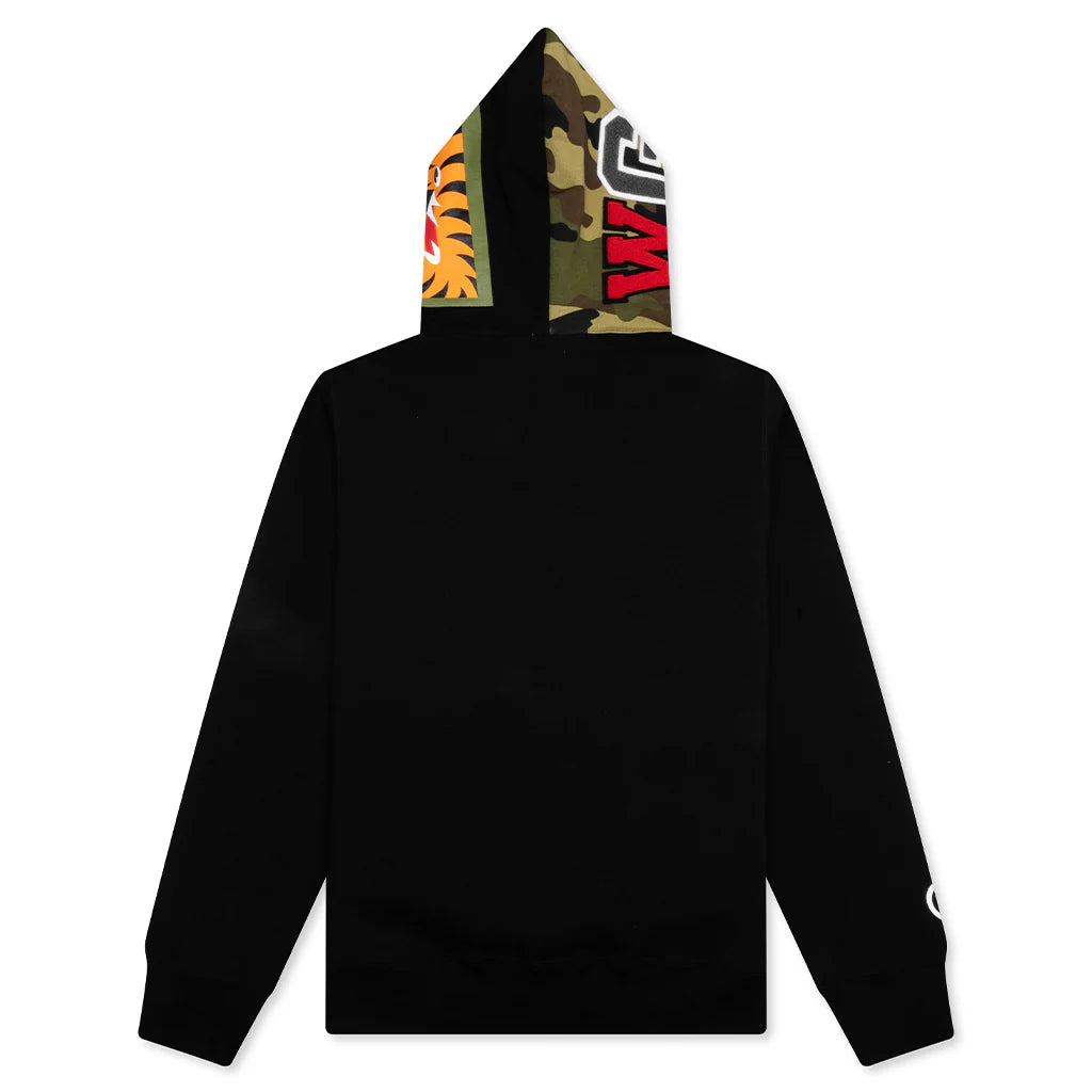 1st Shark Full Zip Hoodie Black