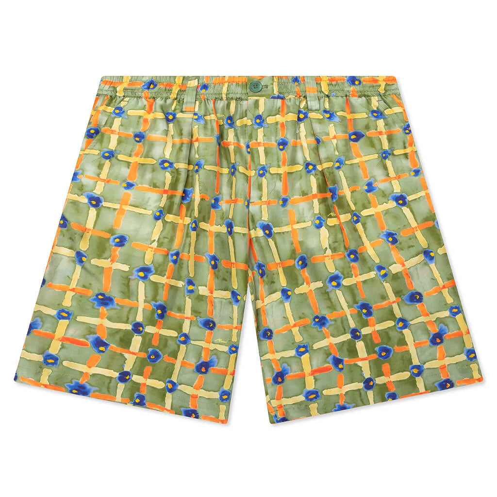 Trousers Leaf Green