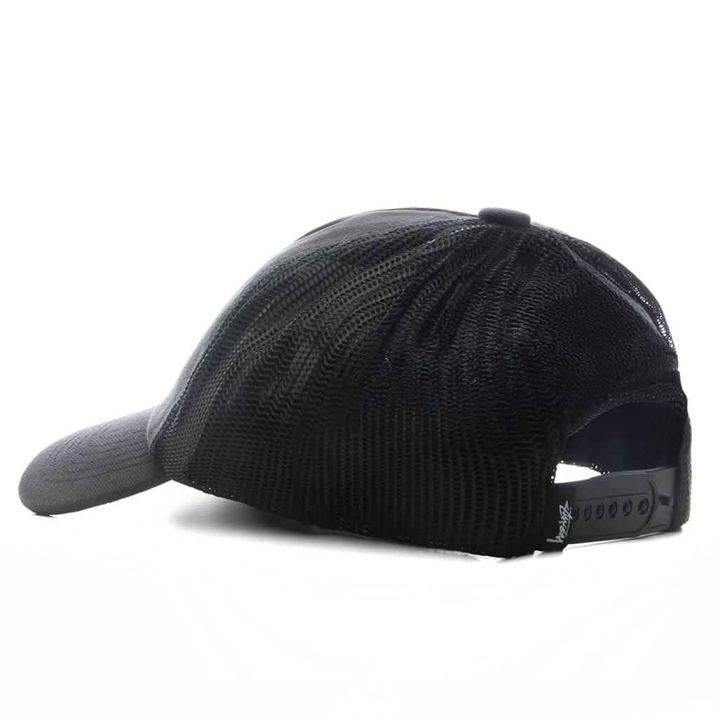 HC Ghost Logo Trucker Black