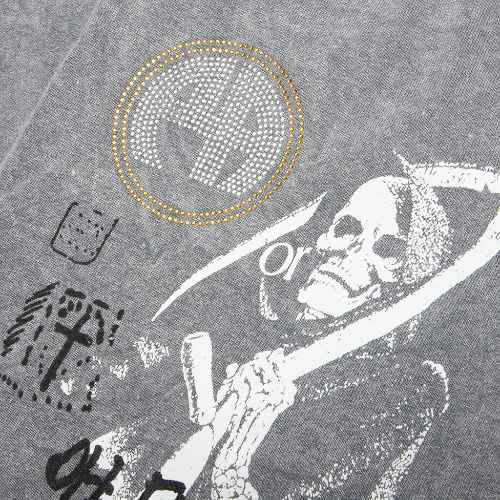 Carrying The Message Sweatshort Gray