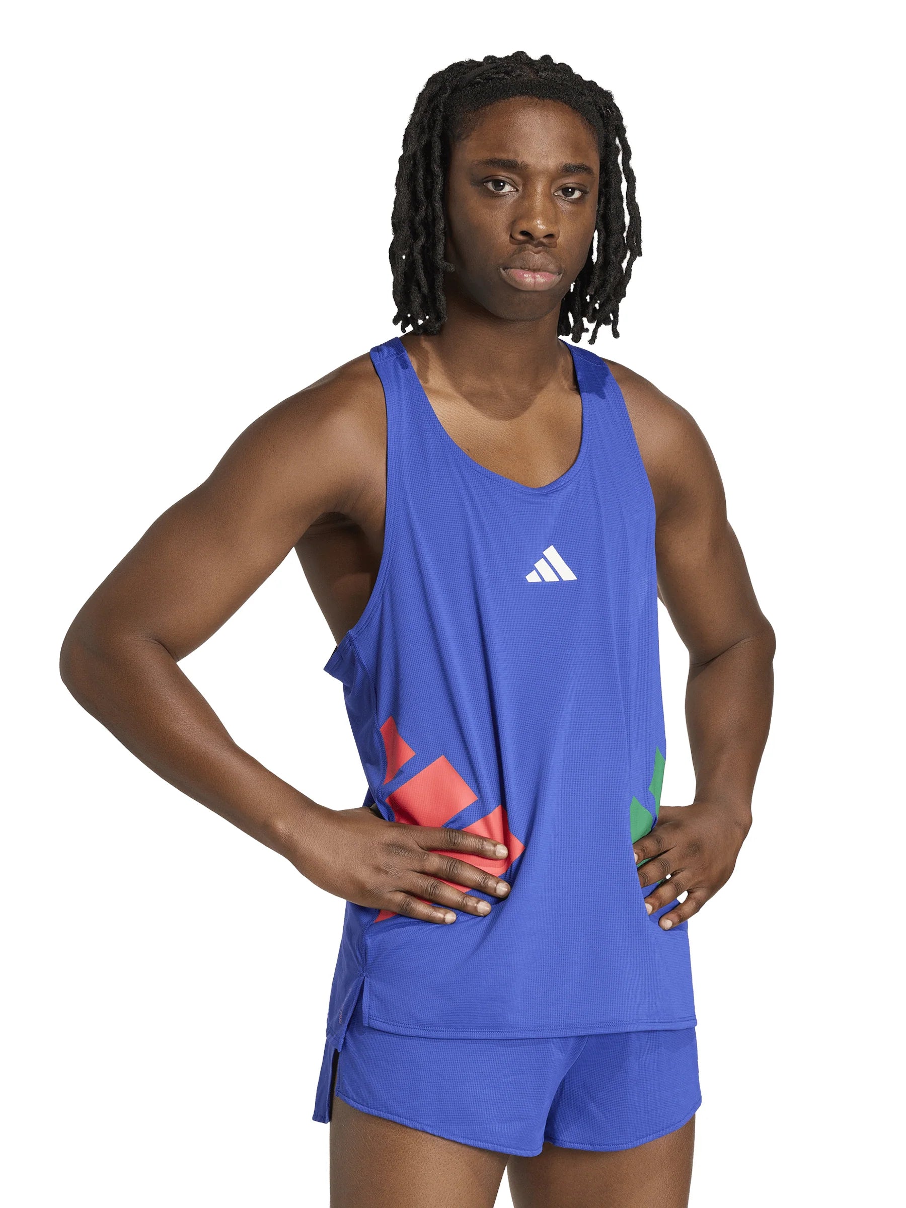 Adidas Mens Adizero All Time Classics Tank Top