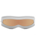 Ray Ban x AAP Rocky Ultra Wrap 001 White Brown Mirror Gold