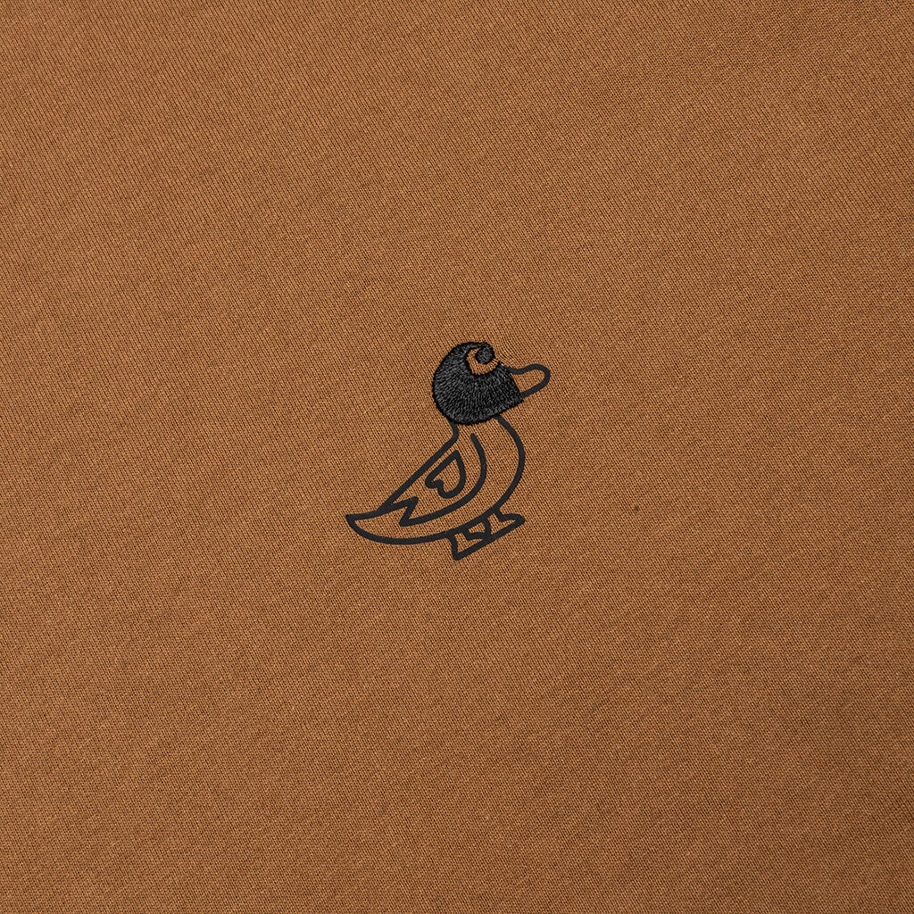 Carhartt WIP x Invincible S S Madison Duck T Shirt Hamilton Brown Black