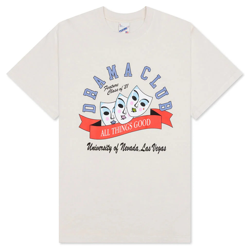 Feature x UNLV Drama Club Tee Cannoli Cream
